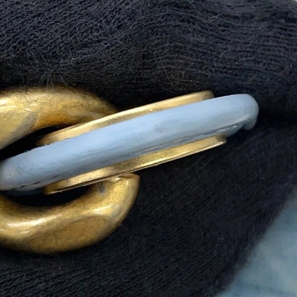 CHANEL Matelasse Hobo Shoulder Bag Denim Light Blue AS5339 - Picture 8 of 15